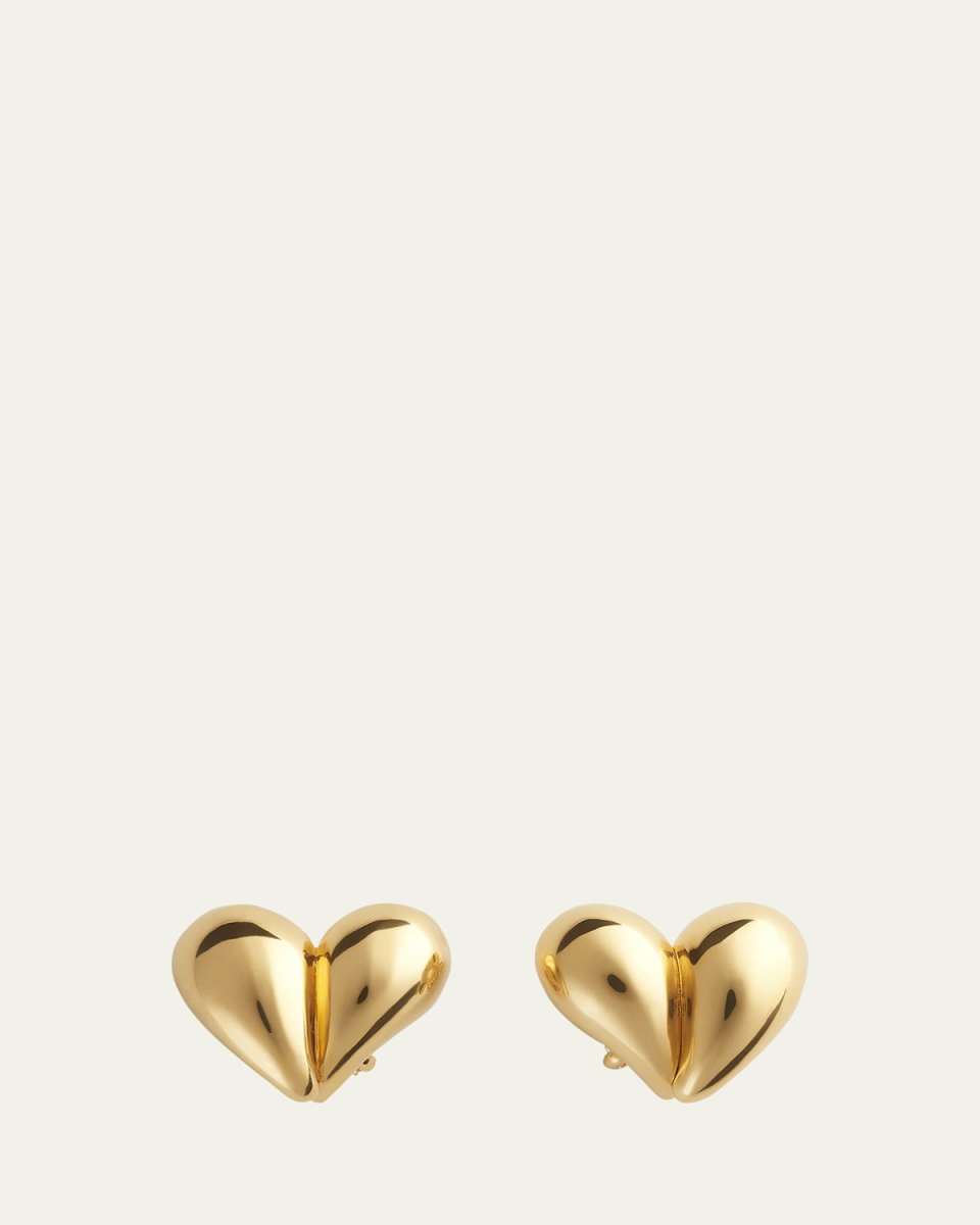 Heart Clip Earrings
